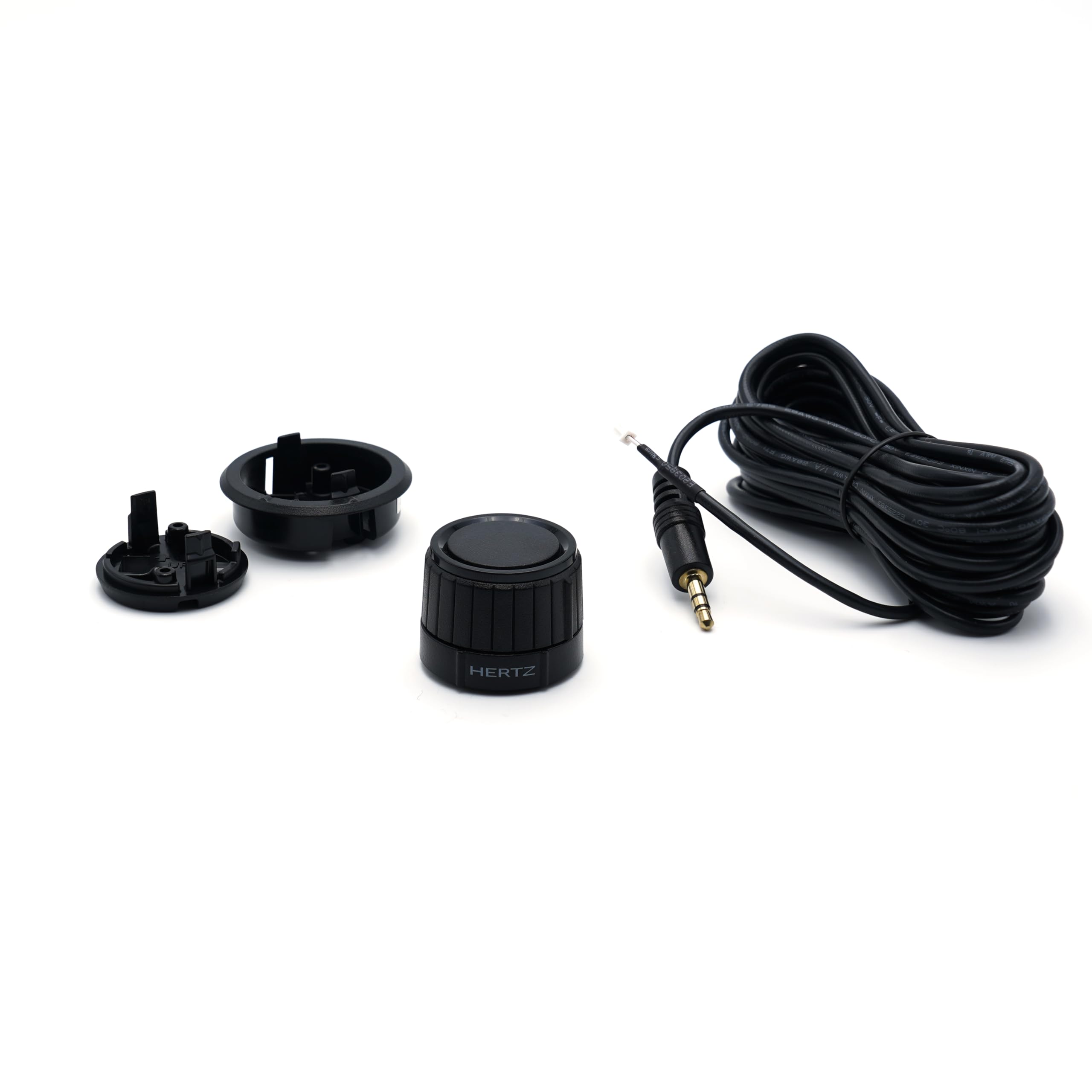 Hertz DBA 201 F Subwoofer Activo 200 mm, 220W RMS, 440W Pico, Amplificador Clase AB, Diseño Ultra Slim 79 mm, Control Remoto, Caja de Aluminio, Montaje Bajo Asiento