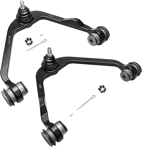 Miniatura 2 de Detroit Axle - Kit de suspensión frontal de 6 piezas para Ford F-150 Lincoln Navigator F-250 2WD, 2 brazos de control superior + 2 rótulas