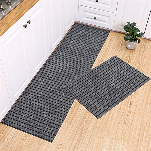 deurmat Deurmat Binnen Buiten Deurmat, kan op maat gemaakt worden Waterdicht, gemakkelijk schoon gestreepte deur… - Image 6