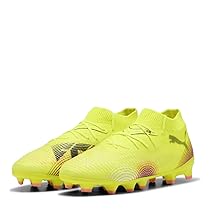 PUMA Future 8 PRO FG, AG JR – Scarpe da Calcio Unisex, Yellow Alert-PUMA Black-Sun Struck,