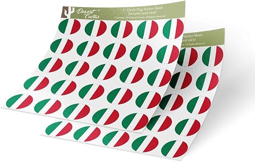 Pegatinas de vinilo de la bandera de Hungría, 1.0 in, redondas, 2 hojas, 50 piezas en total, con logotipo de país, para niños, álbum de recortes,