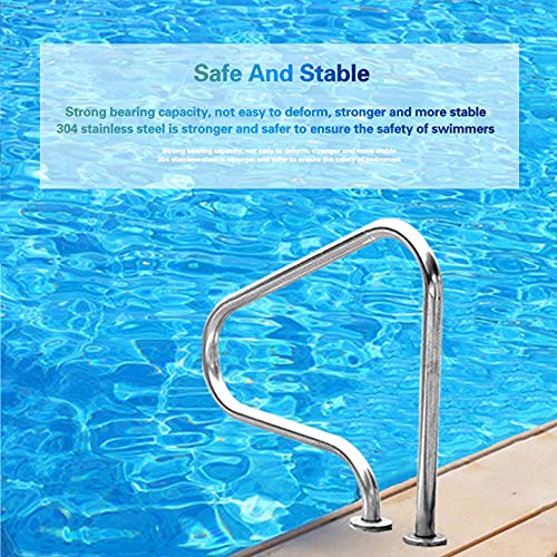 Barandal para Piscina de Acero Inoxidable 304 miniatura 4