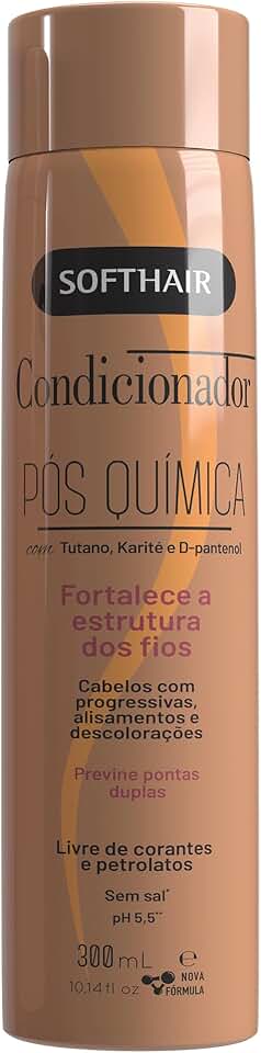 Soft Hair Condicionador Pos Quimica Soft Novo 300Ml