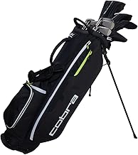COBRA Fly XL Steel Golf Package Set - Complete Golf Set With Stand Bag - Driver - Fairway Wood - Hybrid - Iron Set - Putter