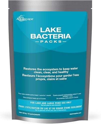 Aquascape Tratamientos de agua para bacterias para lago y estanque grande, 24 paquetes 40013