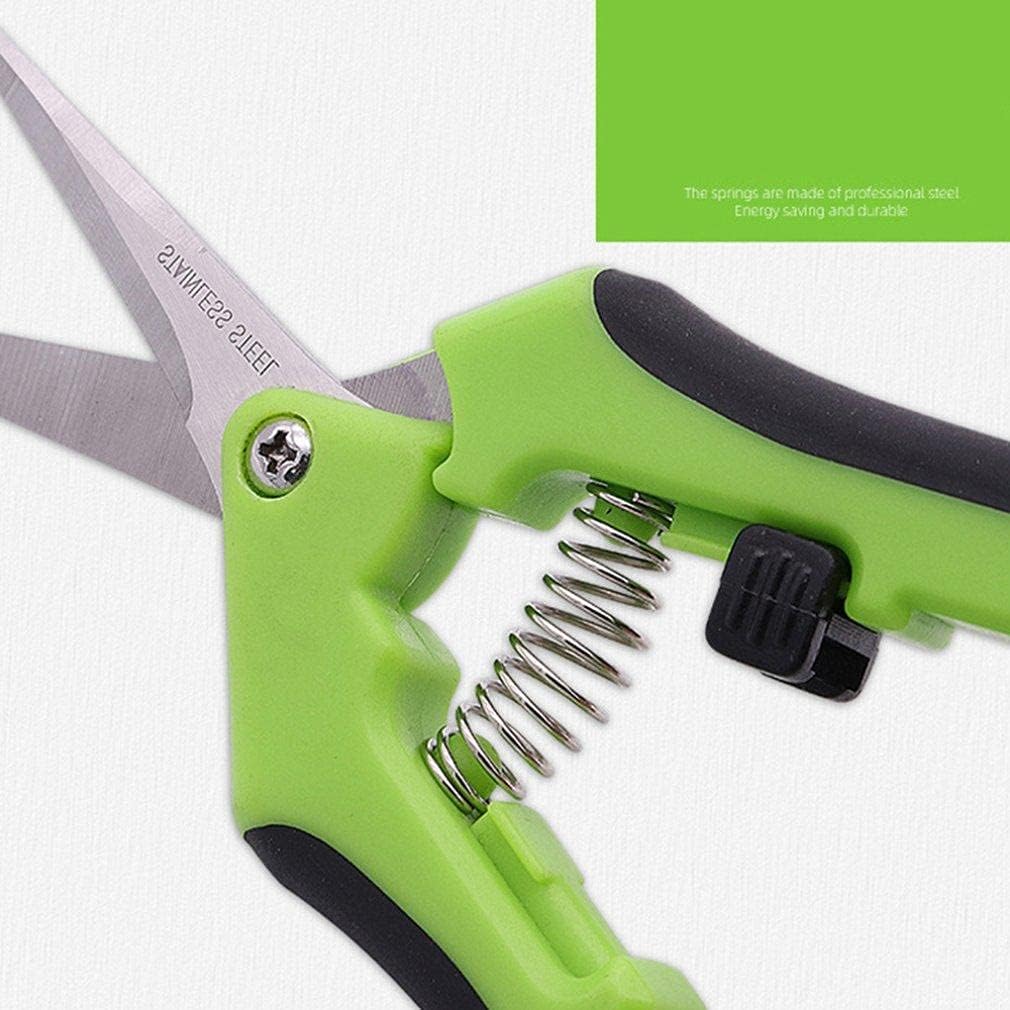 Lightweight Garden Shears Garden Scissors Pruning Scissors Fruit Picking Durable Stainless Steel Material