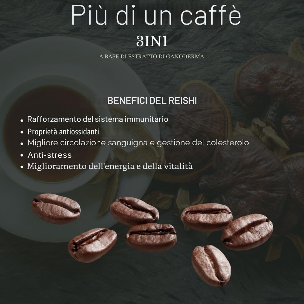 Caffè ai Funghi Ganoderma Reishi Lingzhi DXN - 20 Buste x 21g