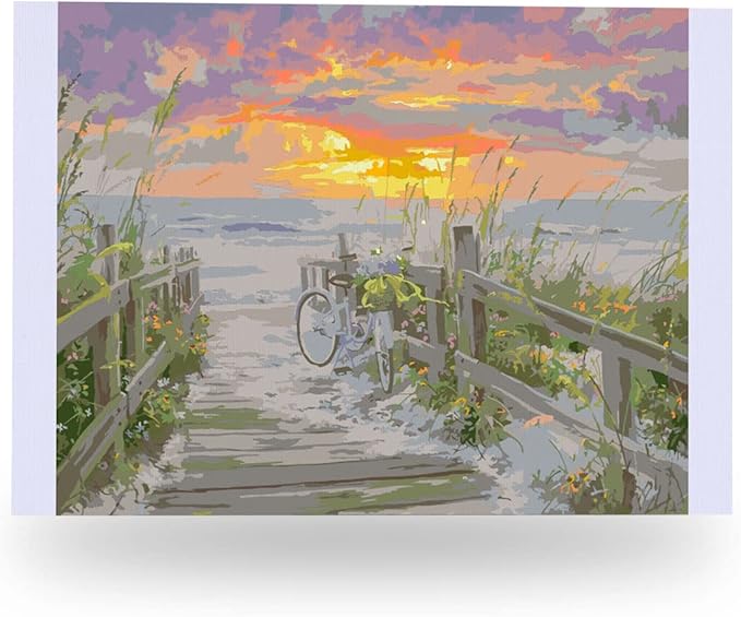 Ledgebay Paint by Numbers Kit for Adults Beginner to