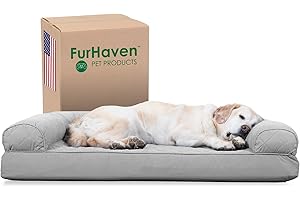 Furhaven Ultimate Cooling Gel Dog Bed for Large Dogs