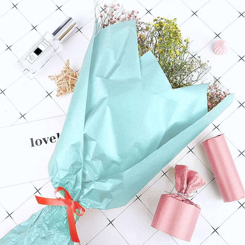 30 Fogli Carta Velina Metallizzata - 50x70cm, Colori Pastello Per Regali, Compleanni, Matrimoni E Fai Da Te - Foto 7