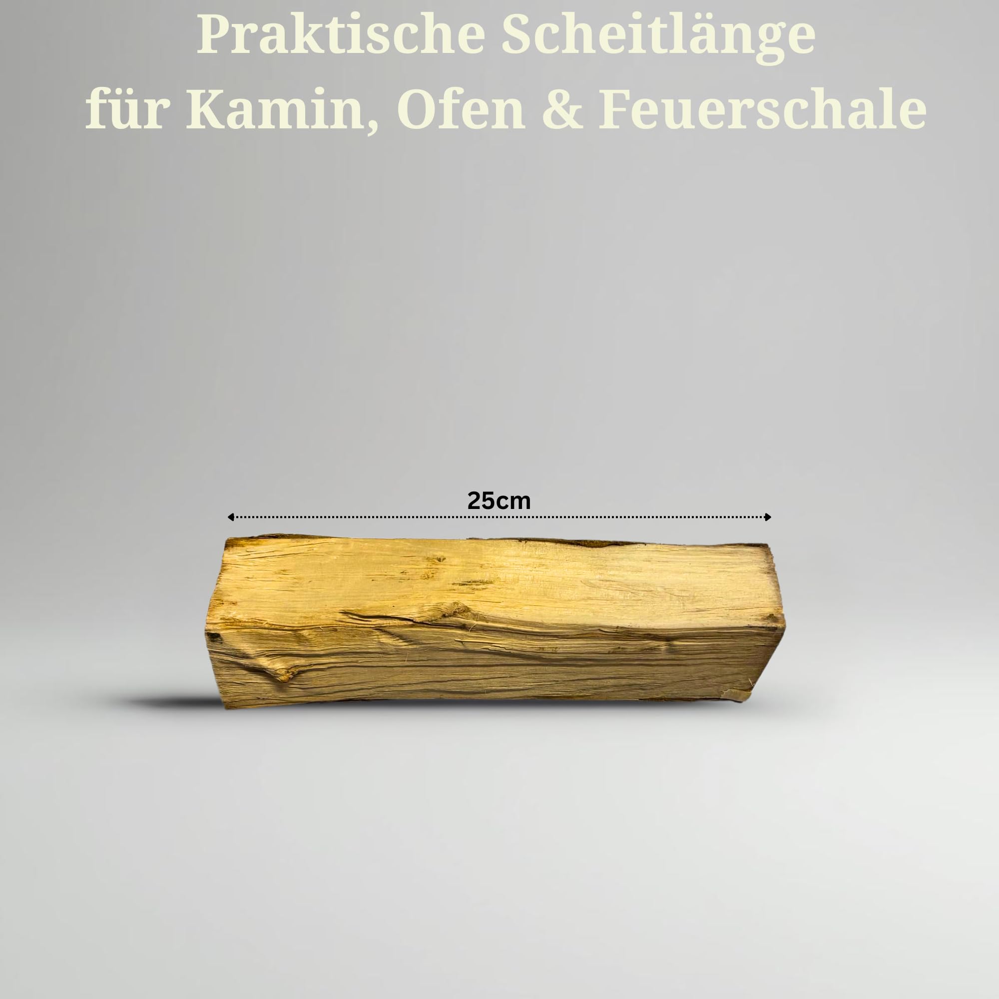 Kaminholz Hainbuche 25 cm – Trocken & ofenfertig – Premium Brennholz aus Europa für Kamin, Ofen & Smoker (60 kg Hainbuche)