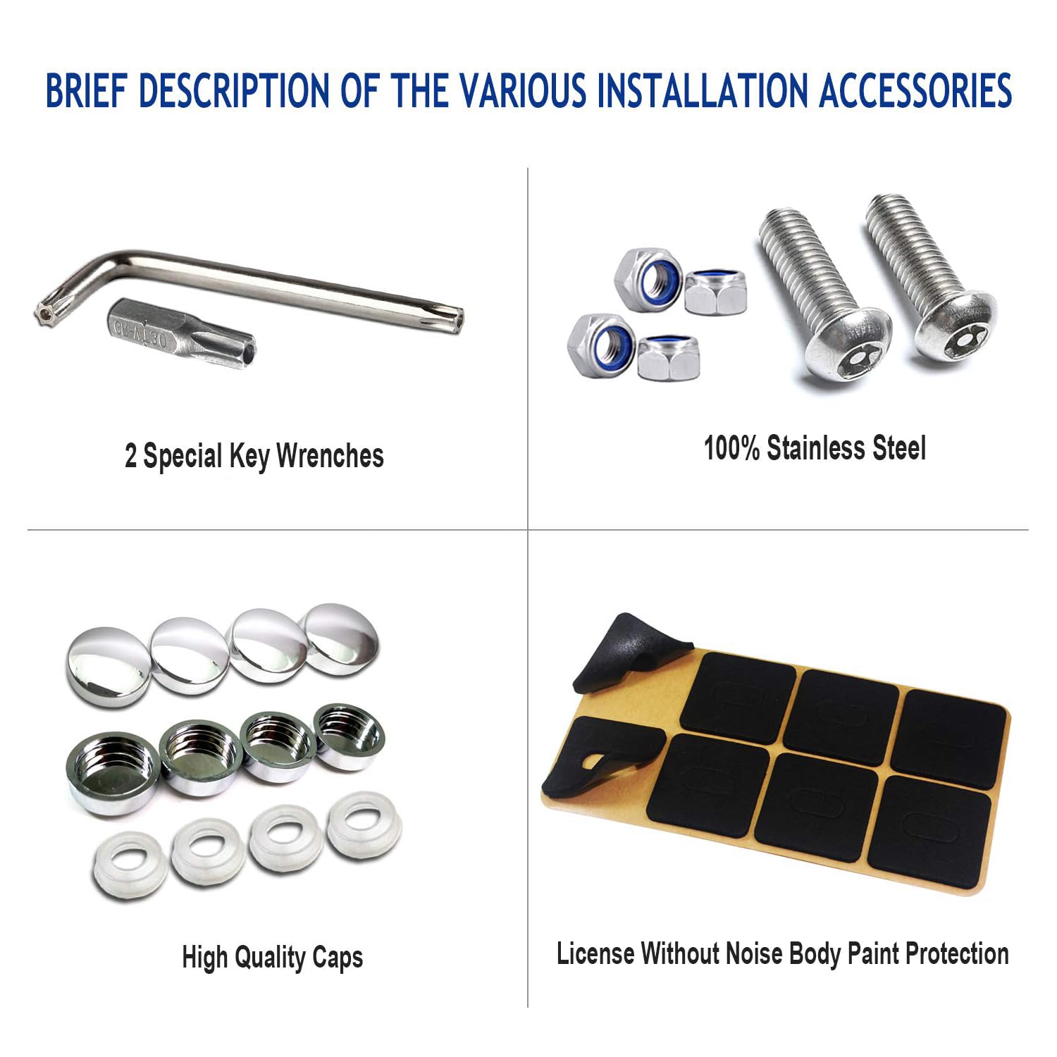 Find Mitsubishi Logo Snap Caps License Plate Screw Cap Covers In York - Foto 6