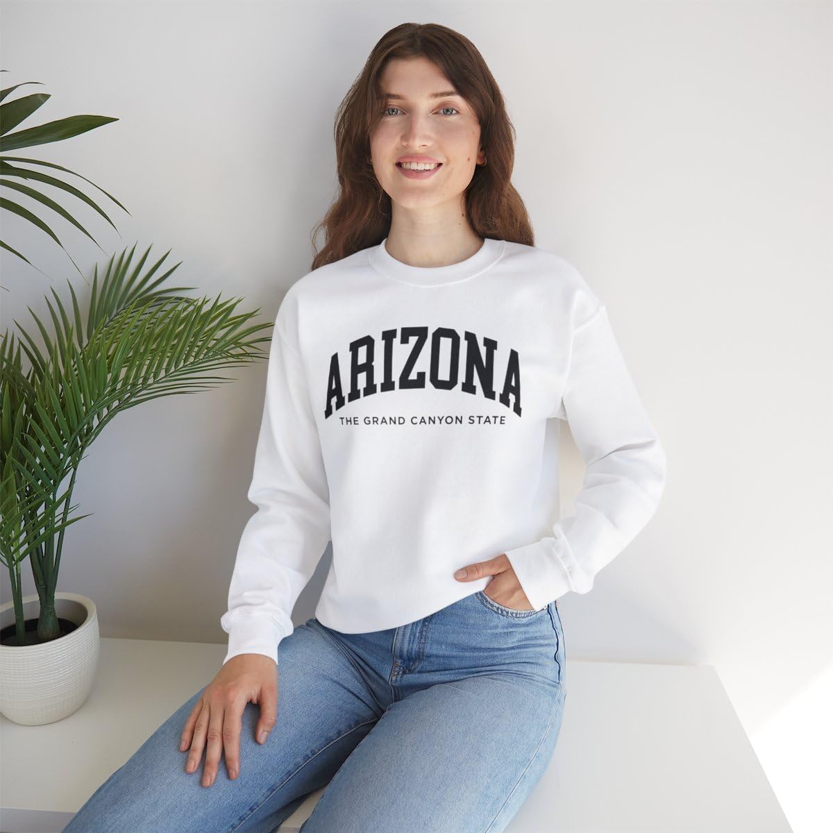 Arizona Adult Unisex Crewneck Sweatshirt