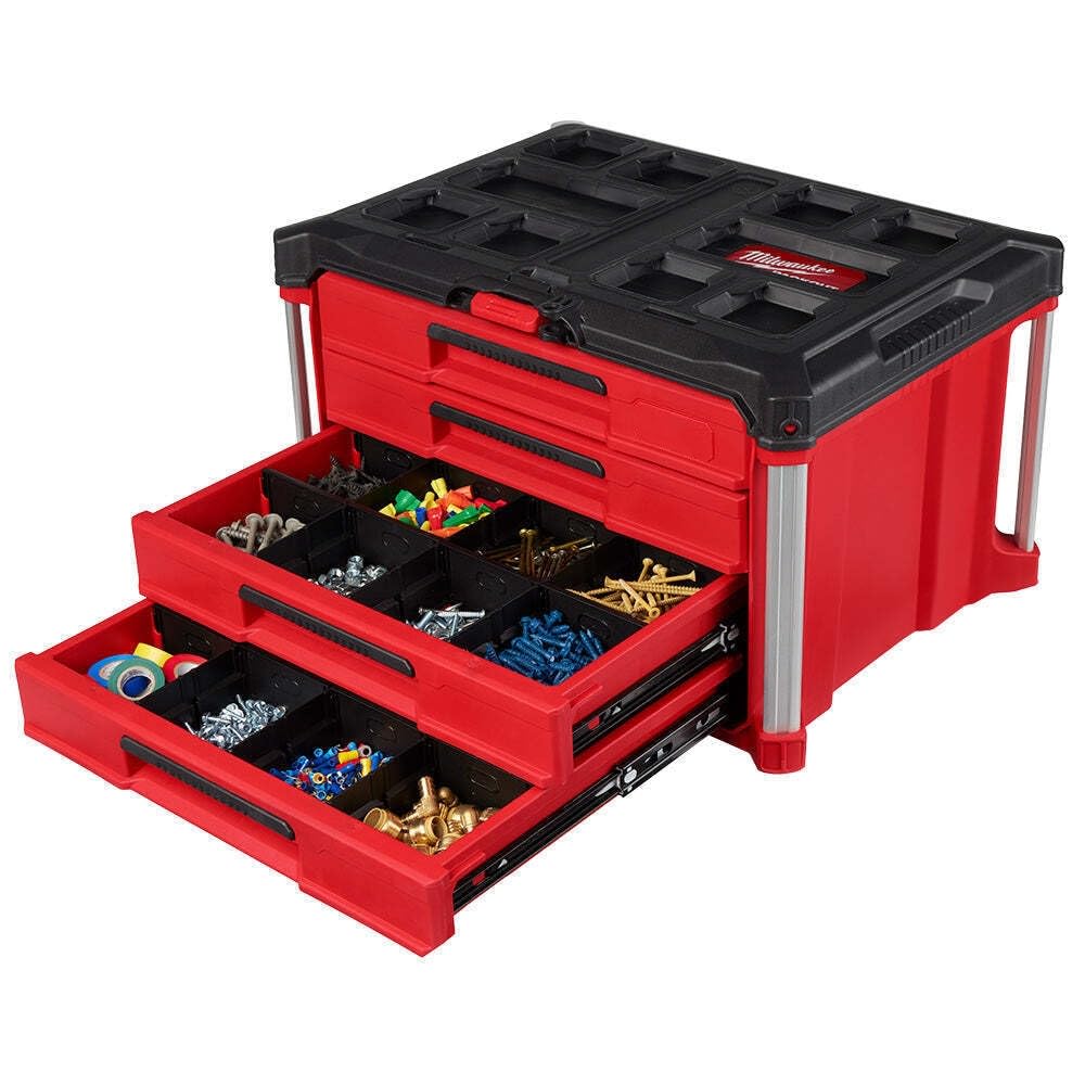 ミルウォーキー PACKOUT 48-22-8444 引き出し収納4段 新品 Amazon.com: 48-22-8444 for Milwaukee PACKOUT 4 Drawer Tool Box