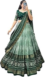 dream crushers Women's Silk Blend Lehenga Choli Set-picture-45