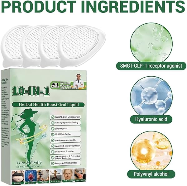 10 in 1 Slimming Plasters with Nanocroneedle Moringa Berberina X Nad Advanced Patch Nano Microneedle Natural Slimming Plasters for All Body Types (21 Piece) - 4