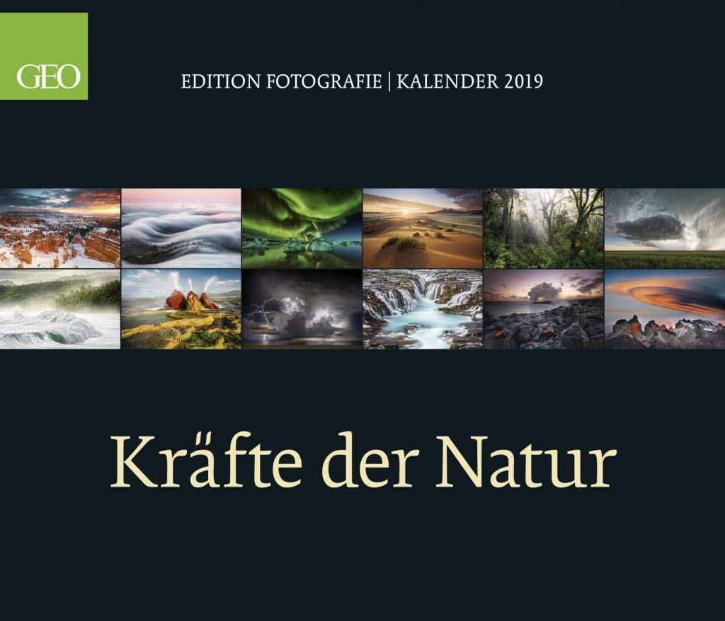 Kräfte der Natur 2019: Posterkalender Landschaft-Natur