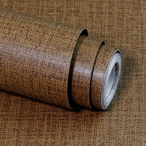Amiya Grasscloth Brown Wallpaper 17.3