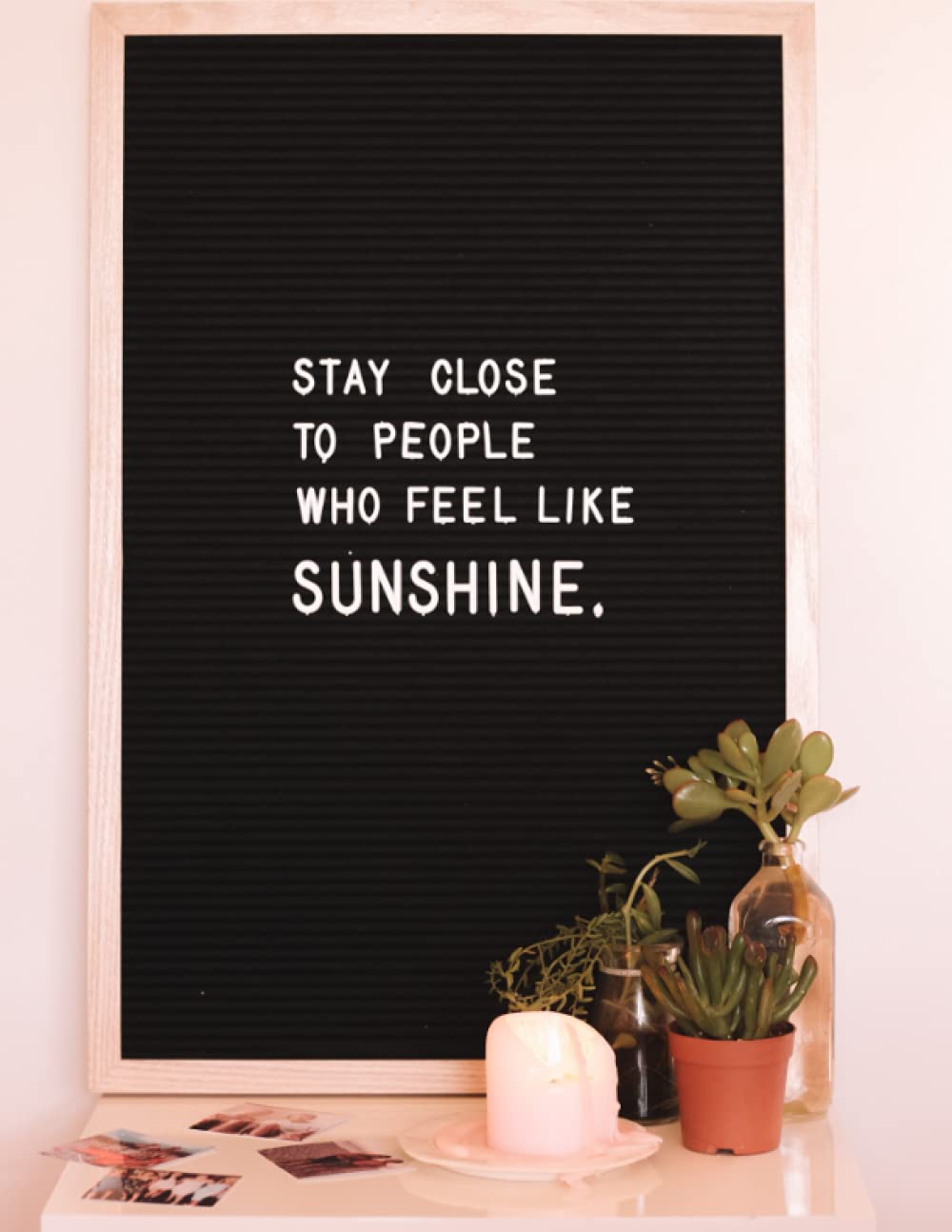 Stay Close To People Who Feel Like Sunshine: Motivational notebook journal diary Wide Ruled College Lined Composition Notebook