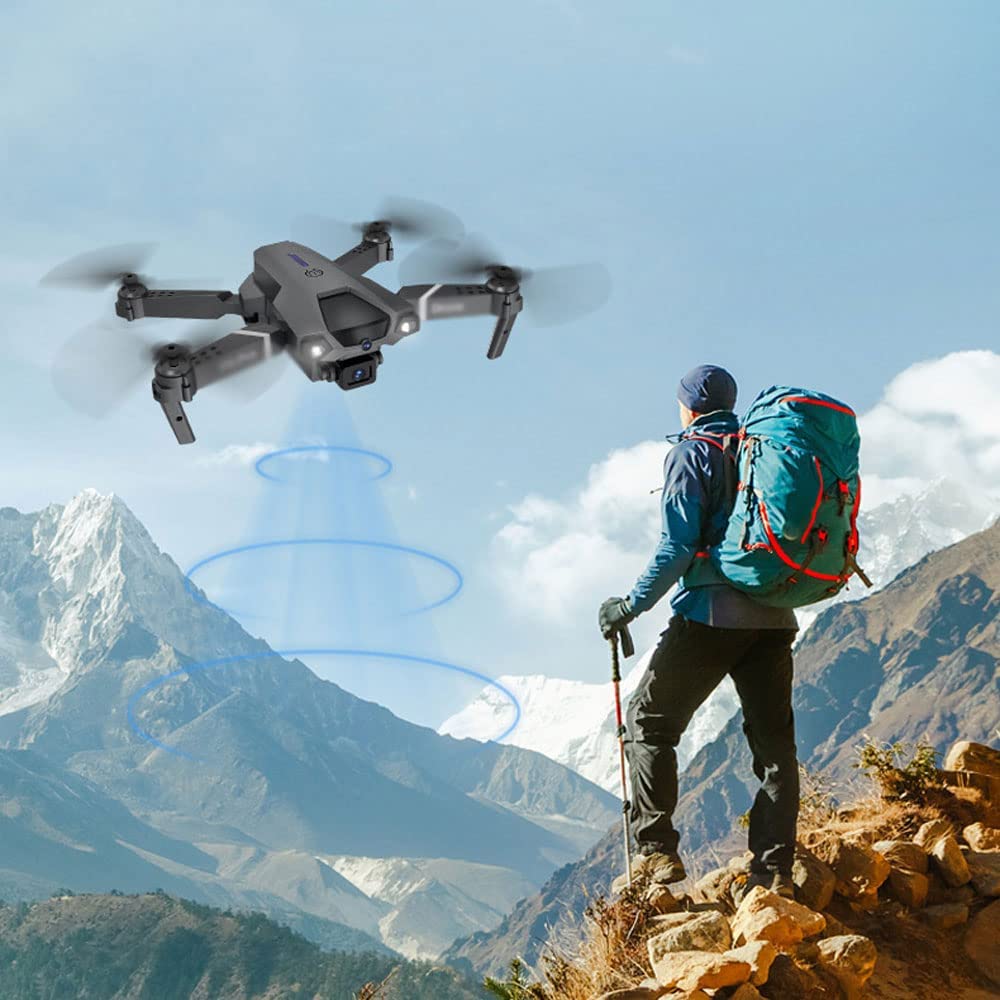 GUYANA Mini Drone per Bambini con Telecamera 4K HD FPV Giocattoli Telecomandati Regali per Ragazze con Impostazione Dell'altezza del Flusso Ottico, Evitamento Intelligente degli Ostacoli,