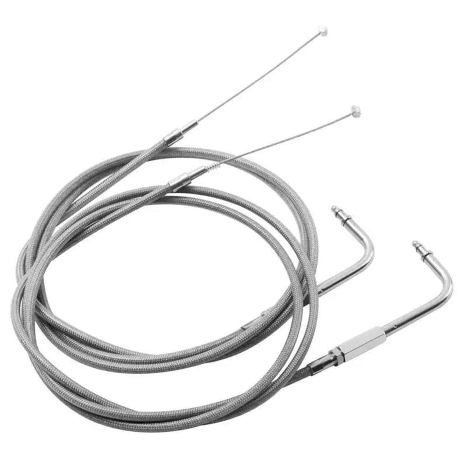 Cable De Acelerador 140 Cm para Motocicleta para Harley Dyna Softail FLT FXD FXST FLH Electra Glide