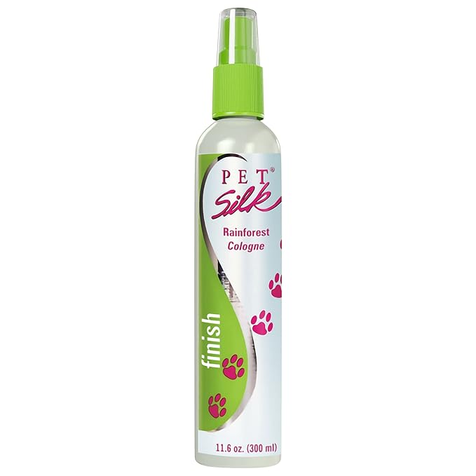 Pet Silk Rainforest Spray Cologne 11.6oz, Deodorizing Body