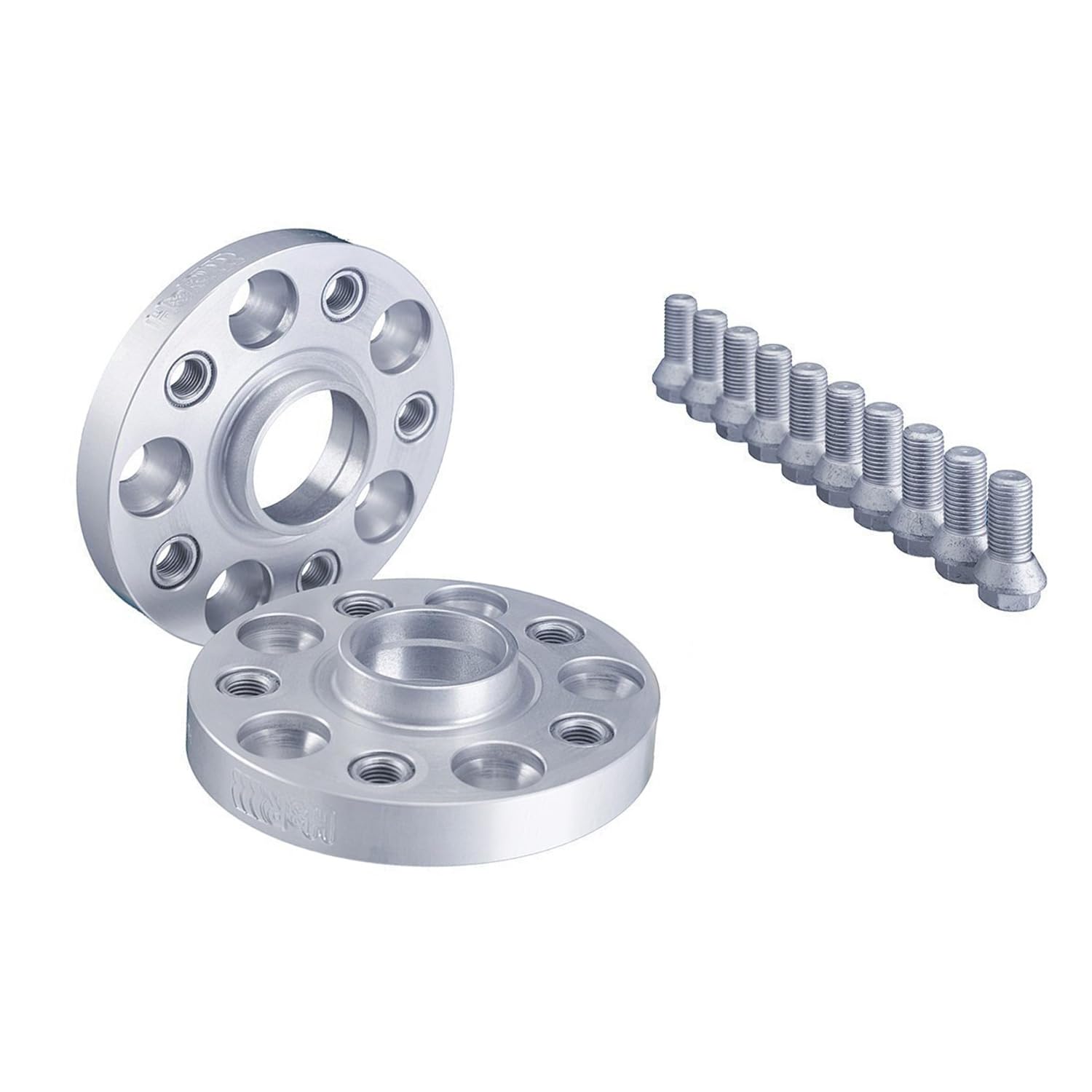Spurverbreiterung TRAK+ Spurverbreiterungen/TRAK+ Wheel Spacers Hinten von H&R 40 mm (40556653) Distanzscheibe Räder, Silber