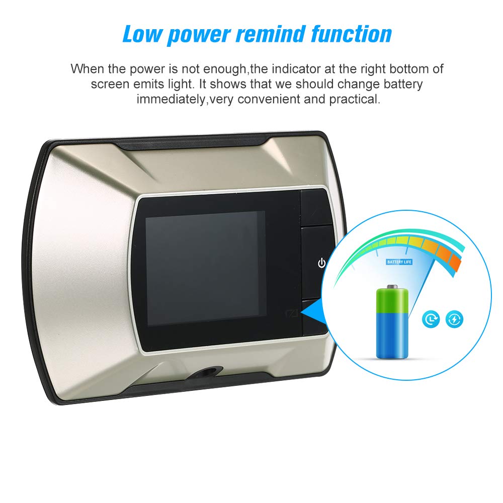 2,4 "TFT LCD Visuelle Monitor Türspion Wireless Viewer Kamera Digitale Elektrische Türl Monitor