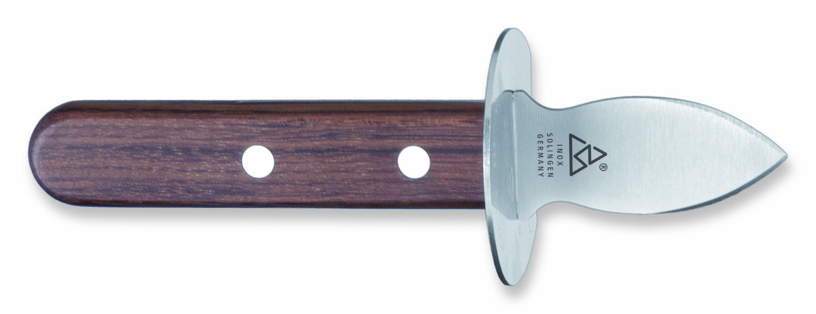 Triangle 54 200 02 02 Ouvre huître avec Manche en Bois Marron