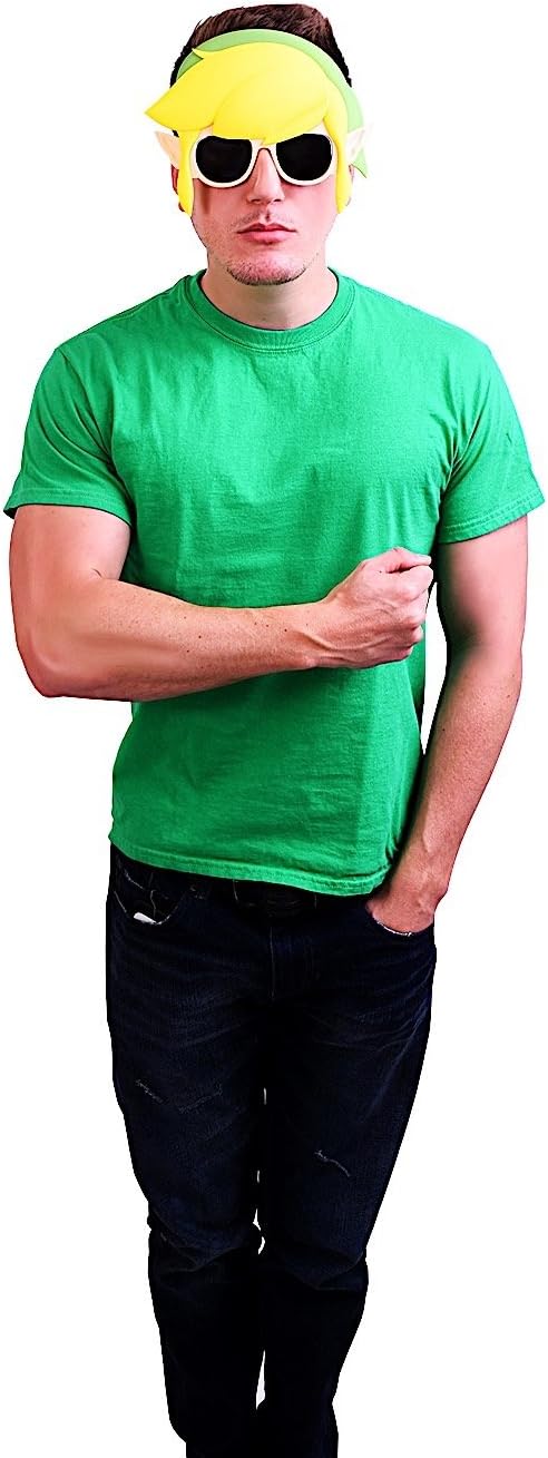 Costume Sunglasses Legend of Zelda Sun-Staches Party Favors UV400 Multi-colored, 8" : Clothing, Shoes & Jewelry