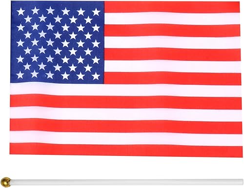 Miniatura 4 de América Latina 21 países palo bandera pequeña mini mano redonda superior en palo Habla español Herencia Hispano Mes hispano para banderas de aula