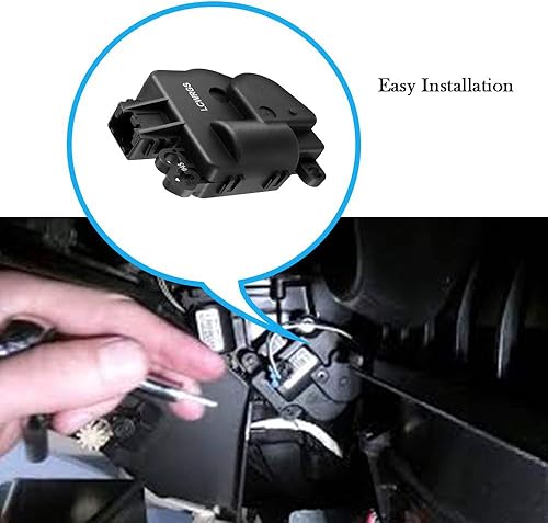 Miniatura 7 de LCWRGS Actuador de puerta de mezcla HVAC compatible con Jeep Grand Cherokee 2011 2012 2013, Dodge Durango 2011-2013, actuador de puerta de aire de