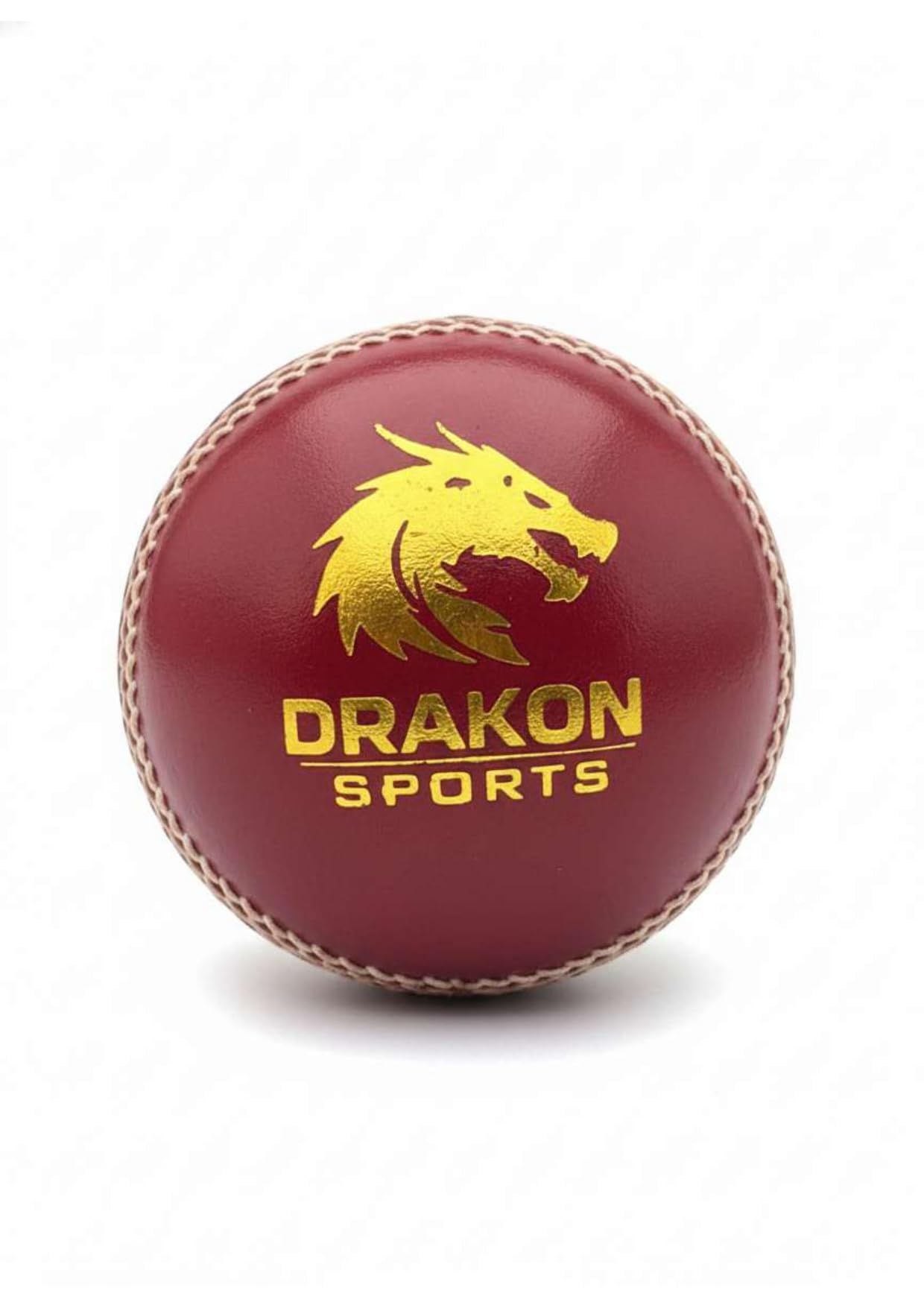 Leather Cricket Ball | Water-Resistant Hand Crafted White Ball for Tournaments Red Pack of 1-picture-12