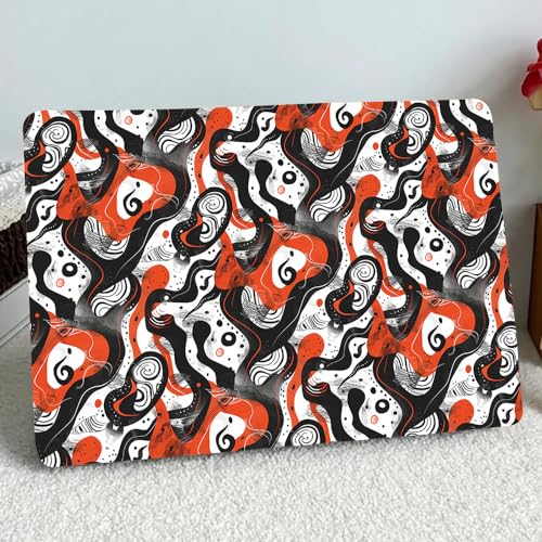 NoWorries Doodle Art Laptop Skin ''Customizable'' Easy to Apply Gray Back Skin for All Laptops (Scratch & Dustproop) Gray Back Material Bubble Free Laptop Skins (High Resolution)