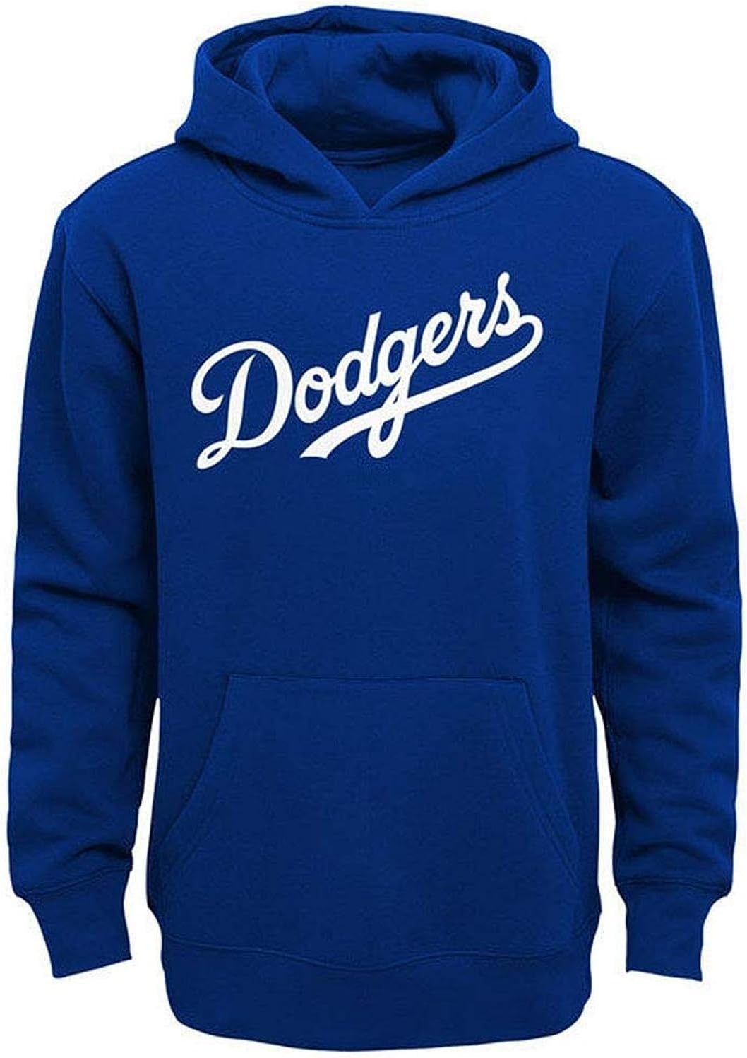 Outerstuff MLB Kids Youth 8-20 Officially Licensed Embroidered Team Wordmark Logo Fleece Pullover Hoodie Sweatshirt