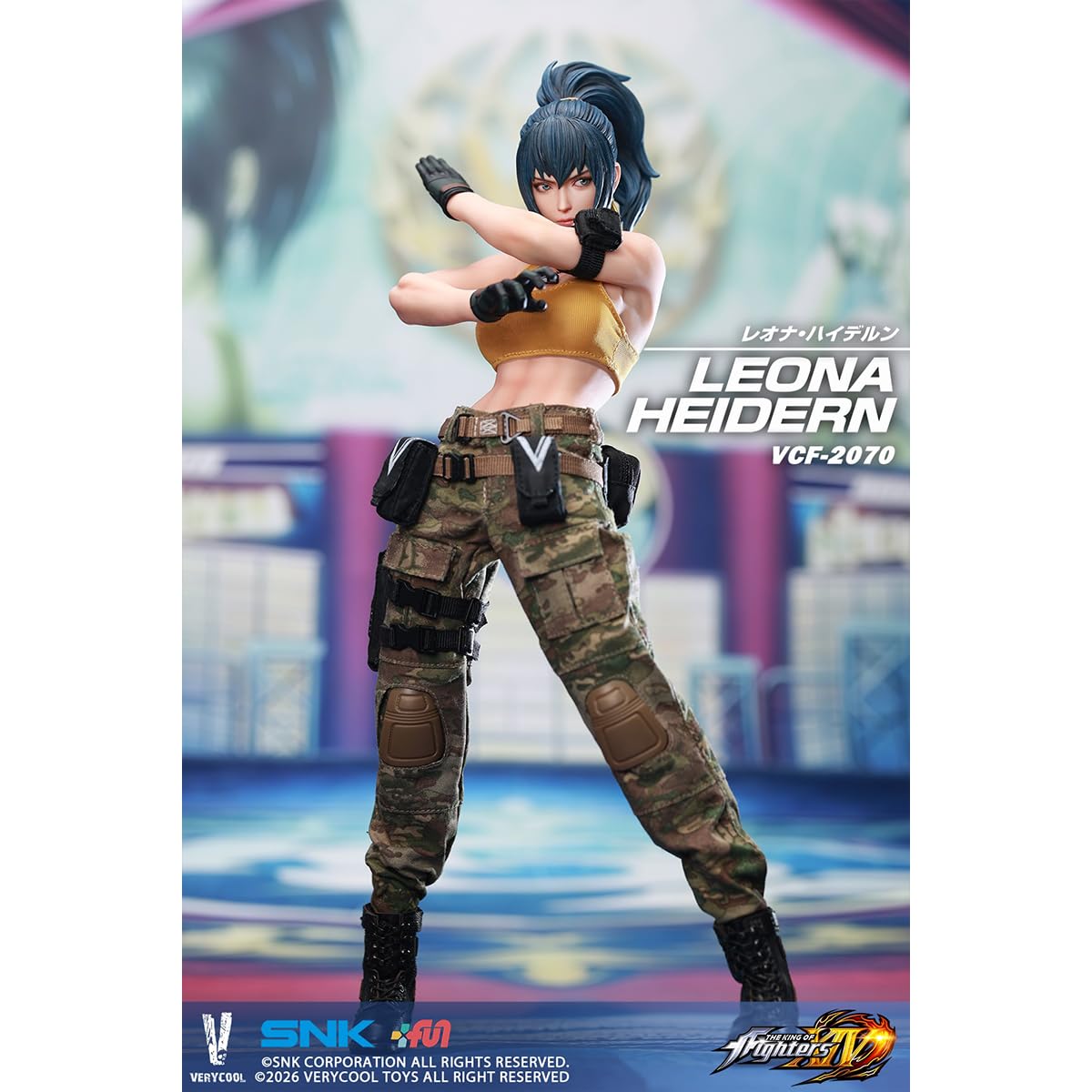 Amazon.co.jp: HiPlay VERYCOOL 1/6 THE KING OF FIGHTERS XIV レオナ