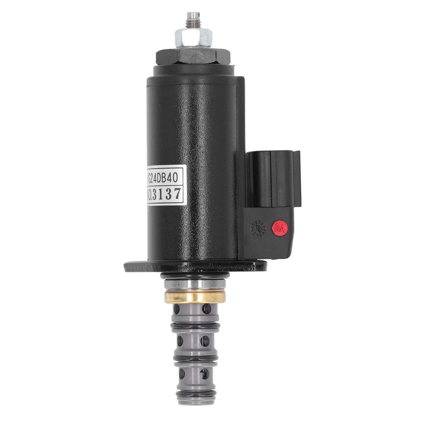 Électrovanne de pompe hydraulique à haute réactivité pour excavatrice