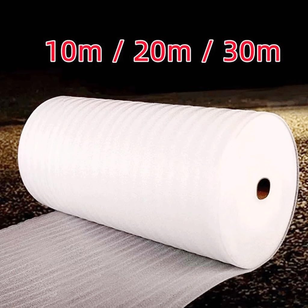 Película Protectora De Algodón, Almohadilla Protectora De Embalaje Y Relleno Exprés, Tablero De Espuma De 1mm, For Suministros Festivos For Fiestas, Embalaje De Espuma (Size : W30cm x L20m)