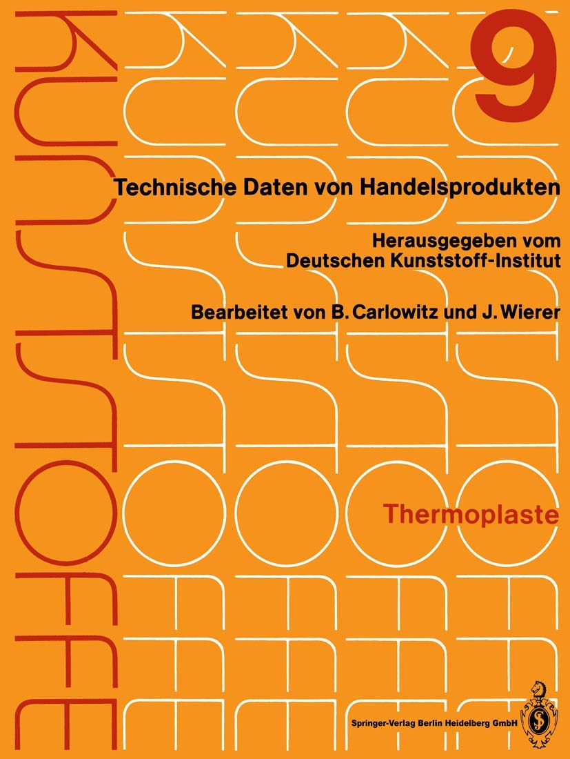 Kunststoffe: Technische Daten von Handelsprodukten