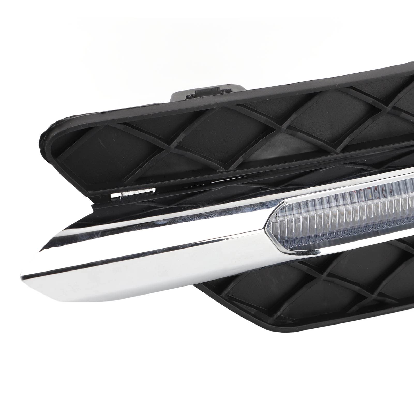 Luci Esterne per Auto 2 Pezzi Modanatura per Fendinebbia 2048803224 Sostituzione Copertura Fendinebbia Diurna per ‑ W204 Classe C