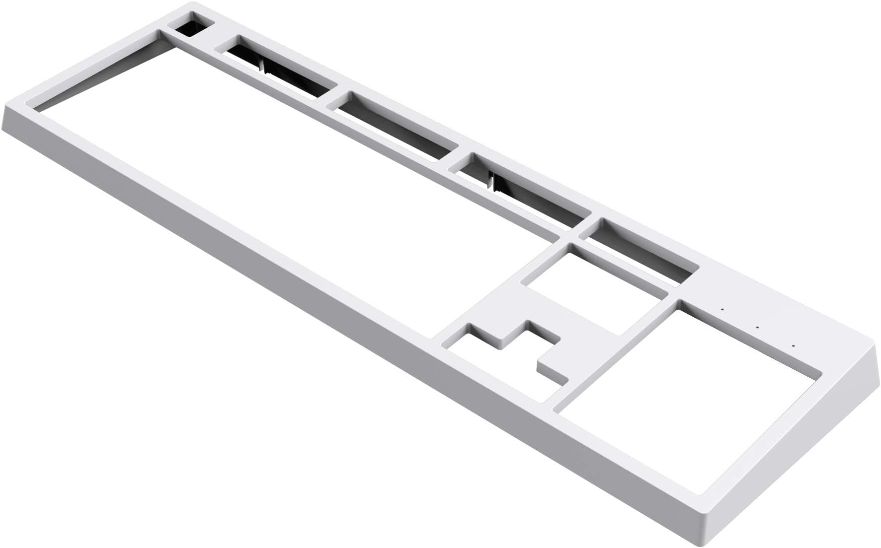 TECWARE Phantom Shroud Classic Magnetic Keyboard Cover, for Phantom 87 and 104 Mechanical Keyboards (104 Keys White)