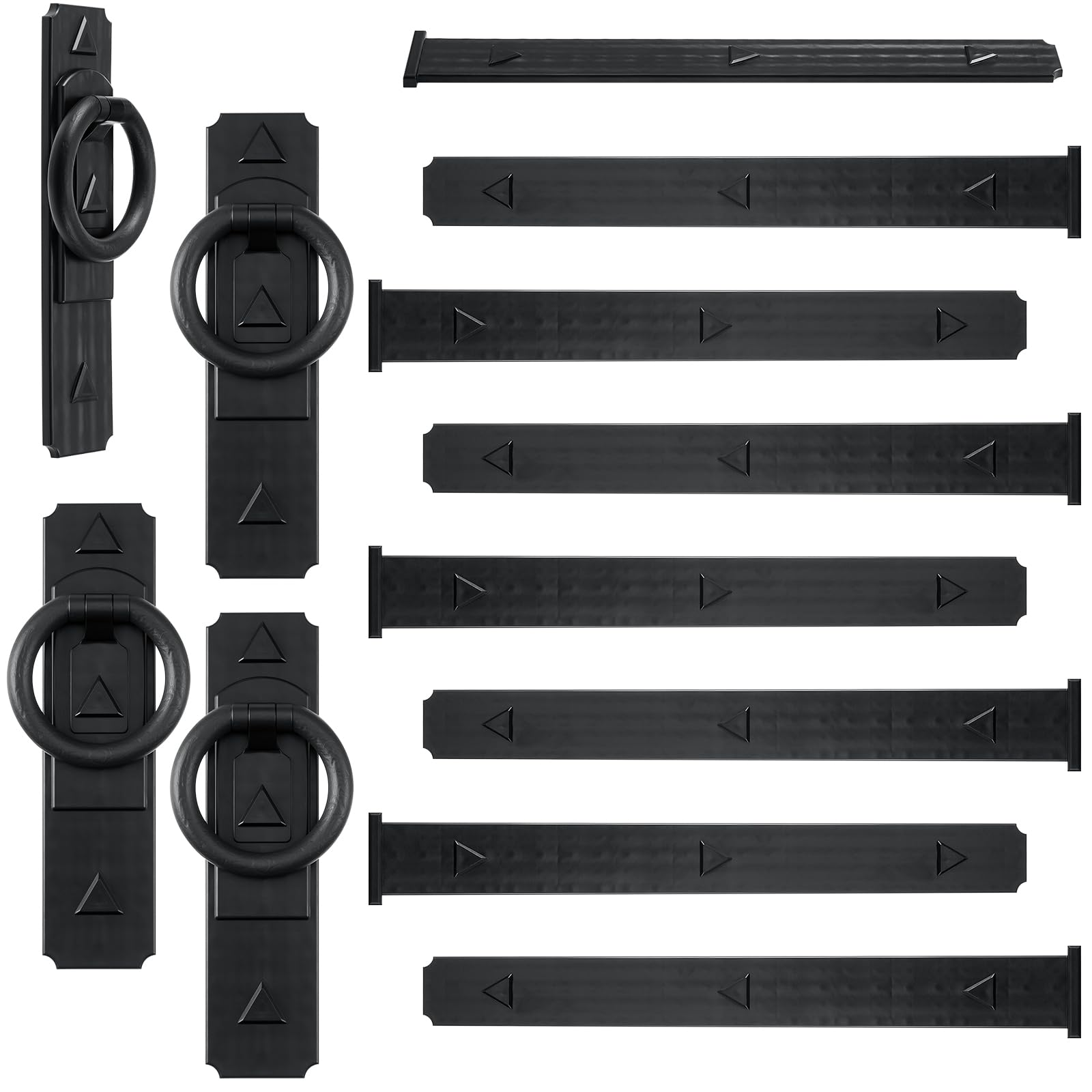 Tellegloww 2 Set Magnetic Garage Door Hardware, Garage Door