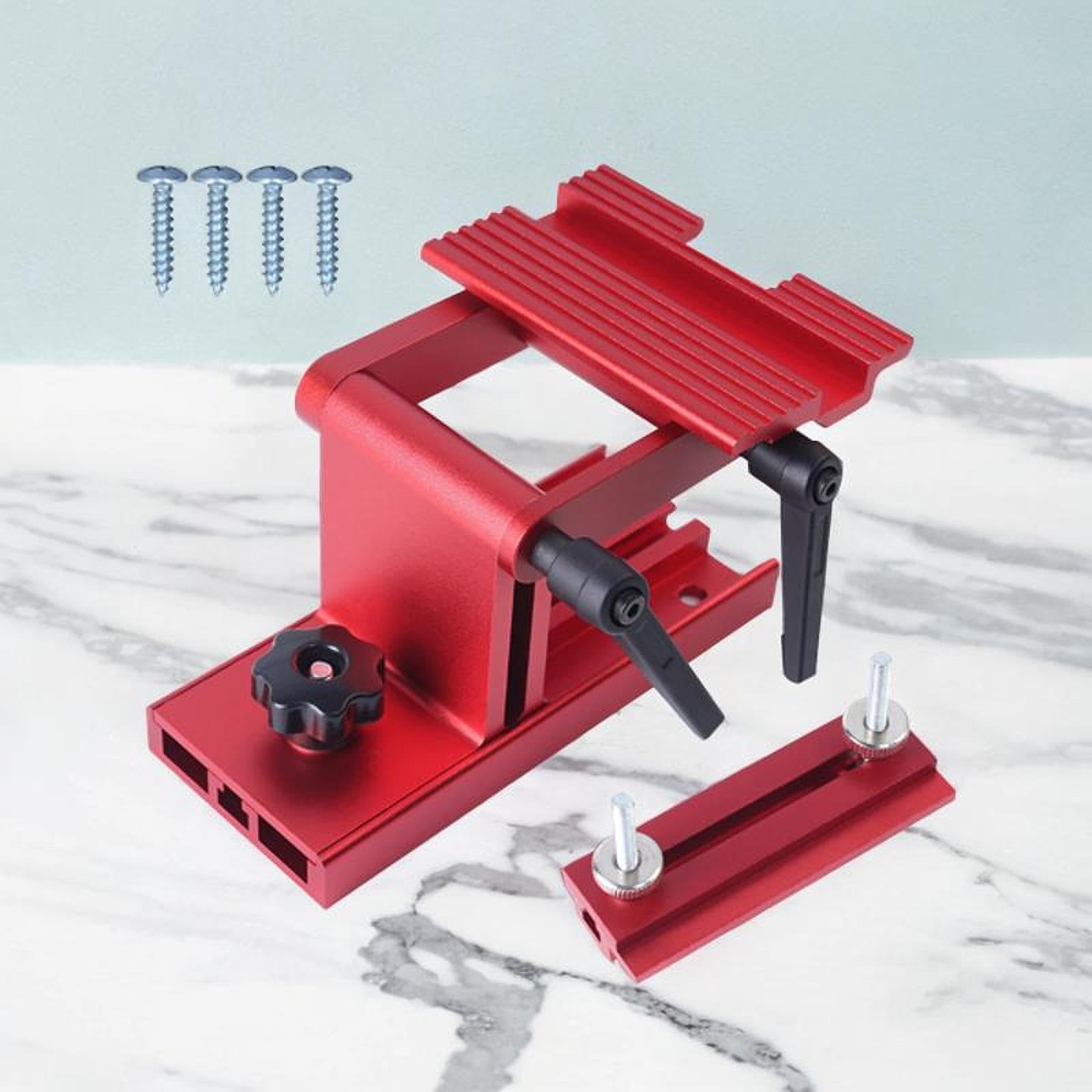 perfk Verstellbare Ersatz-Schleifvorrichtung für 6/8 Zoll Tischschleifmaschinen, Werkzeugauflage aus Aluminiumlegierung, präzises Schleifen für Messer und Werkzeuge