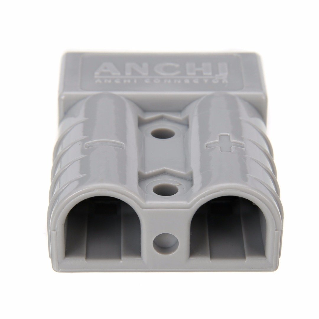 6 pz Grigio Anderson Style Plug 50AMP 600 V Connettore Esterno DC Alimentazione Con 12 pz Terminali Contatti per Caravan Solare
