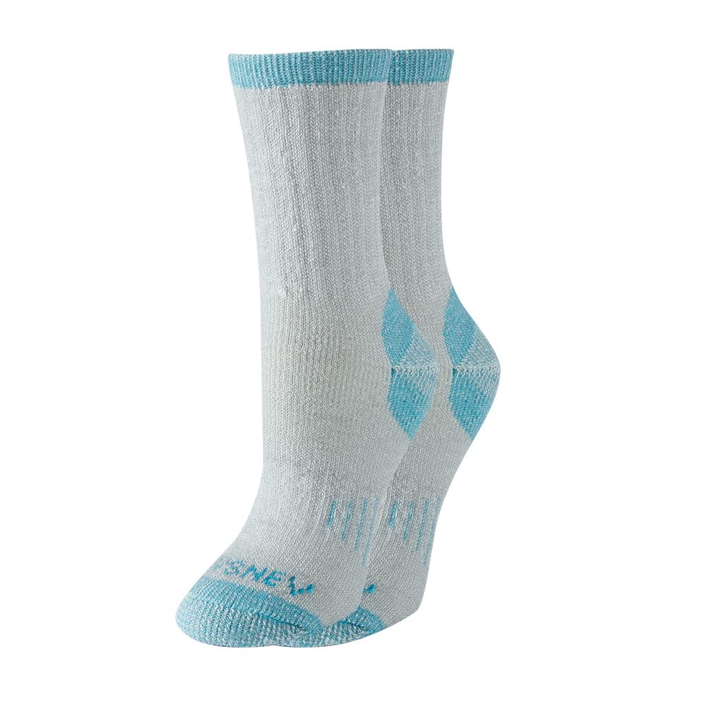 70% Merino Wool Women Crew Socks - Hiking Outdoor Athletic Thermal Thickening Cushion …