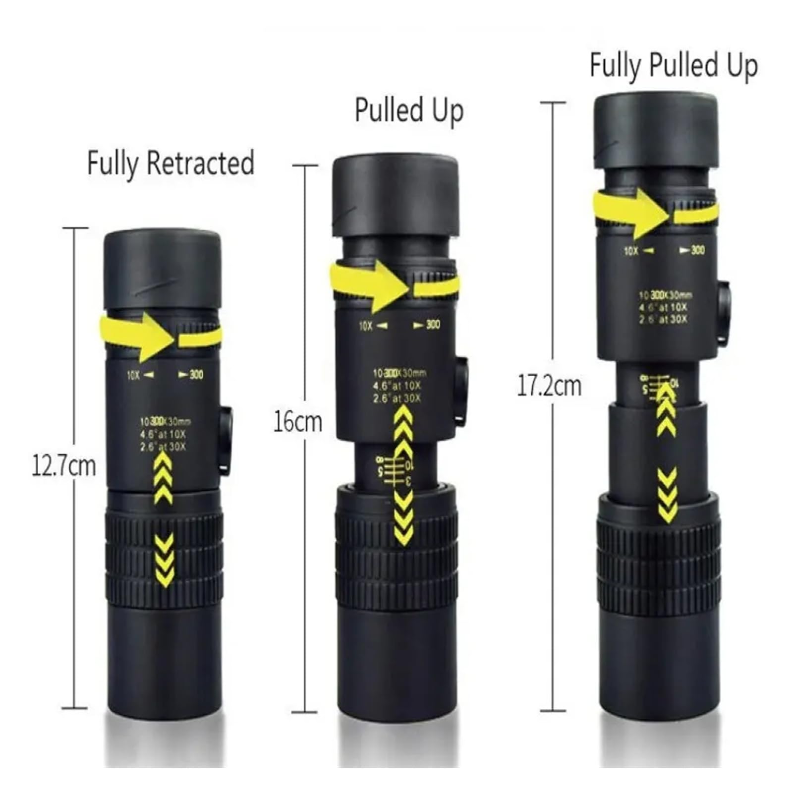 YU  10-300X40mm超望遠ズーム単眼望遠鏡 Amazon.co.jp: 単眼望遠鏡 携帯電話カメラ 10-300x40 高出力HDズーム