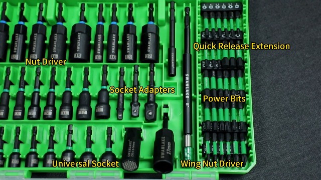 Amazon.com: 74-Piece Magnetic Nut Driver Set for Impact Drill