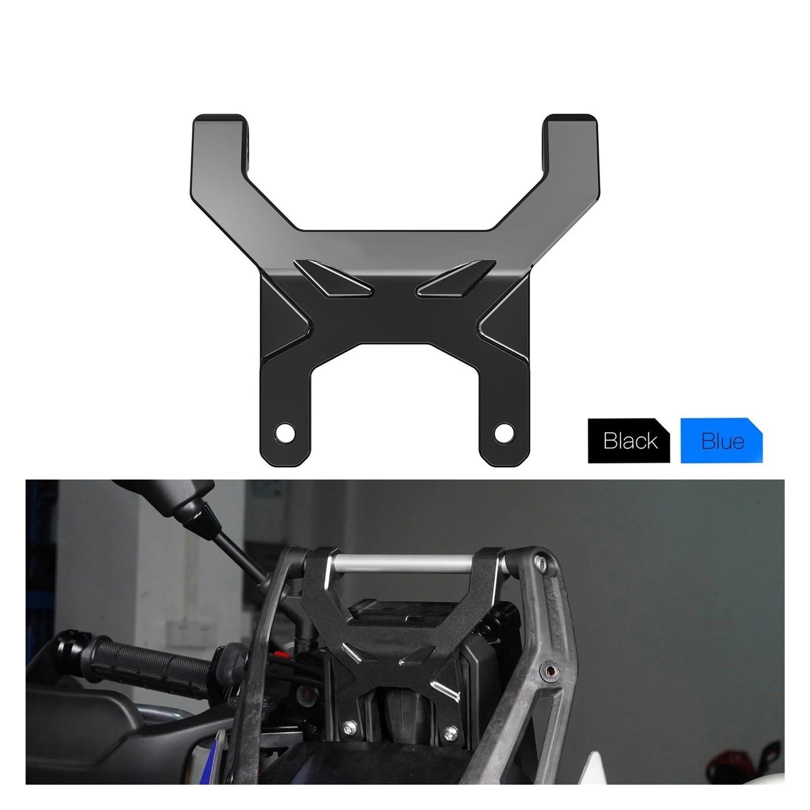 Lently Soporte GPS Teléfono para Varadero XL1000V 2003 2007 2008 2009 2010-2011 Soporte De Navegación GPS para Teléfono Móvil Soporte De Montaje Accesorios De Motocicleta Soporte Navegación(Azul)