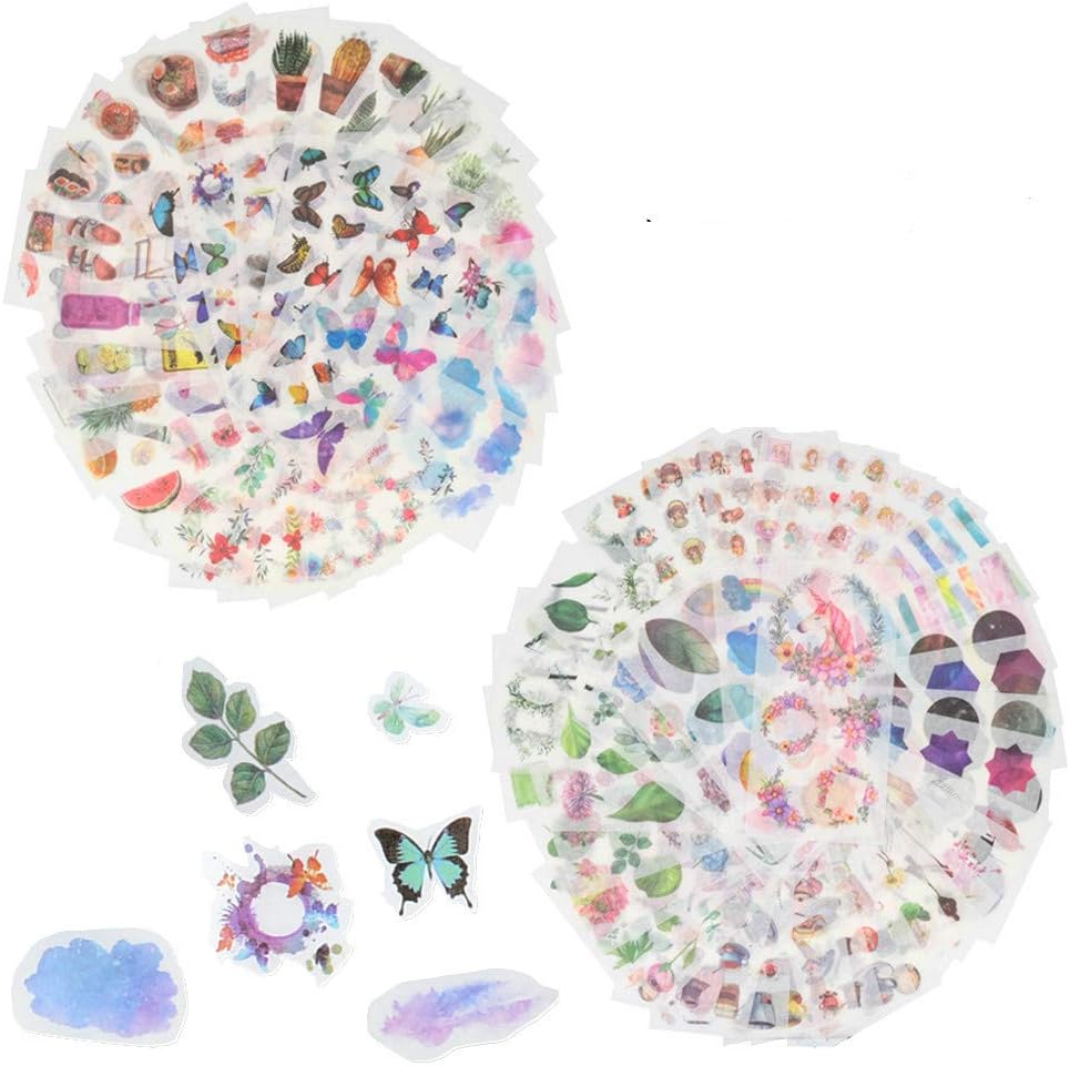 90枚入 10 小片 手帳シール 和紙 かわいい おしゃれ 少女子供用 自然ガーデニング植物 花 手絵 Diy 手帳ステッカー 種類いろいろ ウキウキセット スケジュールシール ギフトシール Everexpharma Com