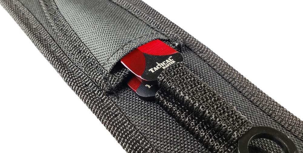 SG-SF1124 27inch Ninja Machete with 6inch Throwing Knives, for Camping and Hunting. (Red)